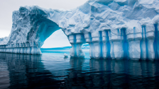 Обои картинки фото природа, айсберги и ледники, лед, айсберг