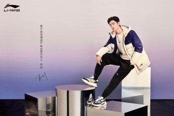 Картинка мужчины xiao+zhan куртка кроссовки фигуры