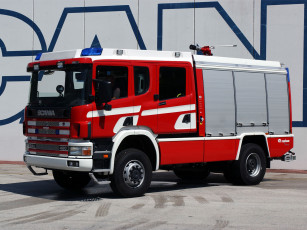 Картинка 124 cb 4x4 hz 420 cv автомобили пожарные машины