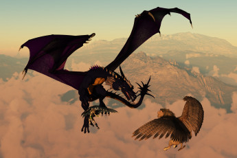 Картинка 3д+графика существа+ creatures существа драконы