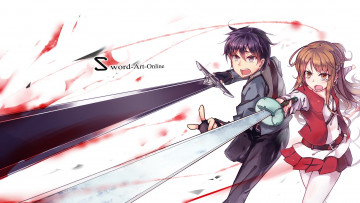 Картинка аниме sword+art+online асуна кирито