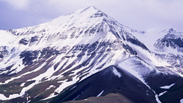 Картинка природа горы снег скалы