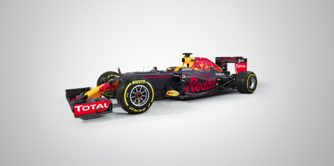 Обои картинки фото автомобили, formula 1, 2016г, rb12, red, bull