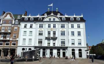 Картинка города -+здания +дома орхус дания отель royal