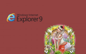обоя компьютеры, internet explorer, логотип, фон