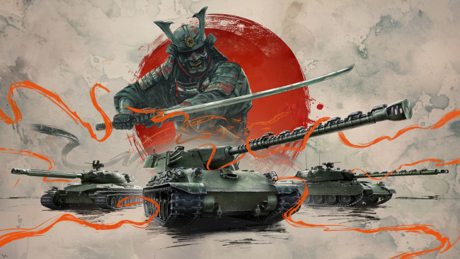 Обои картинки фото видео игры, world of tanks, танки, мир, танков, наша, игра, японские, броня, мощь, война, япония