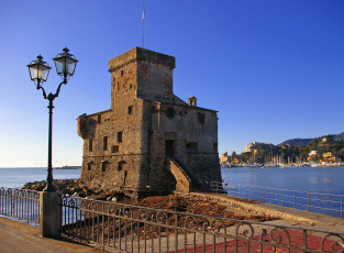 обоя rapallo, castle, italy, города, дворцы, замки, крепости, замок, италия