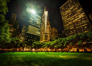 Картинка города нью йорк сша мегаполис небоскрёбы здания америка
