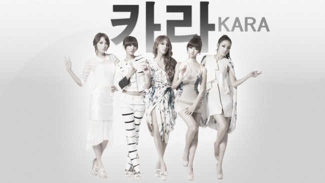 Обои картинки фото музыка, kara, южная, корея, девушки, азиатки, kpop
