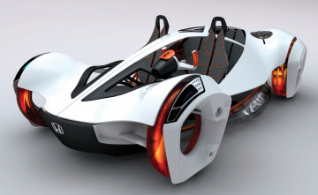 Картинка honda+luxury+concept автомобили 3д honda luxury concept futuristic car