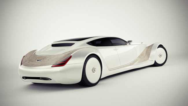 Обои картинки фото bentley luxury concept, автомобили, 3д, графика, car, futuristic, concept, luxury, bentley