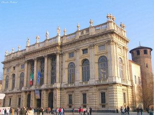 Картинка турин италия города здания дома