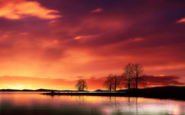 Картинка природа восходы закаты