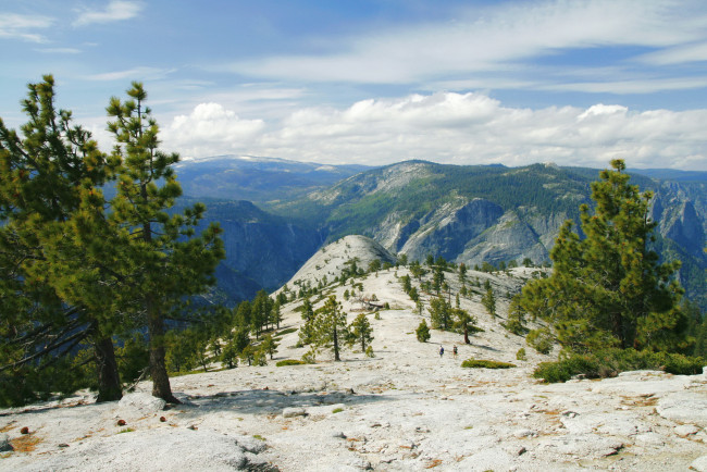 Обои картинки фото природа, горы, north, dome, yosemite, usa, national, park, california