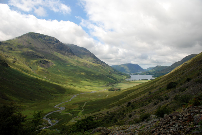 Обои картинки фото природа, горы, the, lake, district, national, park, cumbria, england, uk