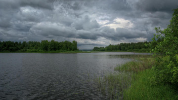 Картинка природа реки озера тверская область озеро вселуг россия