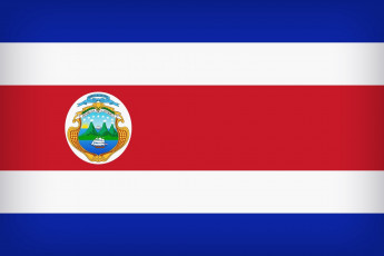 Картинка разное флаги +гербы costa rica flag misc