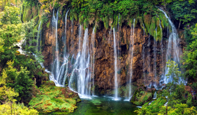 Обои картинки фото природа, водопады, потоки, вода, водопад