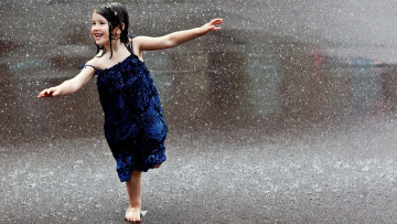 Картинка разное люди девочка дождь