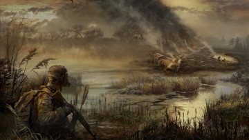 Картинка новый союз видео игры болото солдат