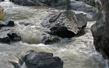 Картинка природа реки озера вода камни