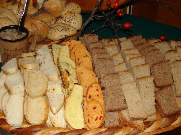Обои картинки фото еда, хлеб, выпечка, булочки