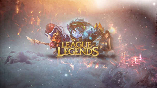 Обои картинки фото видео игры, league of legends, девушка, существа, фон