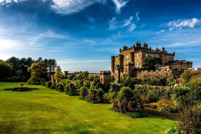 Обои картинки фото culzean castle, scotland, города, замки англии, culzean, castle