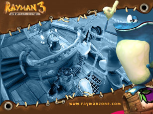 Картинка rayman видео игры hoodlum havoc