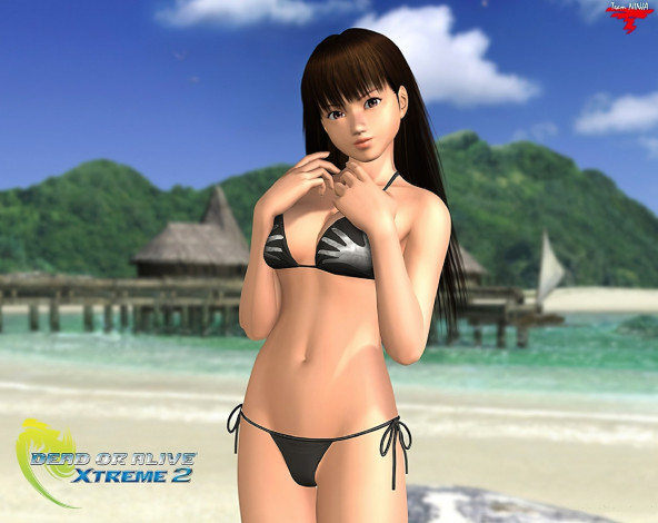 Обои картинки фото видео игры, dead or alive,  xtreme 2, девушка, купальник, тропики