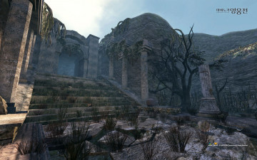 Картинка видео игры vindictus здание лесница