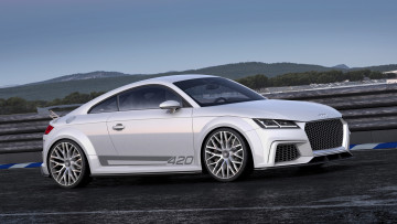 обоя audi tt quattro sport concept 2014, автомобили, audi, tt, 2014, concept, sport, quattro