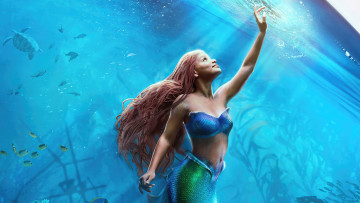 Картинка the+little+mermaid+ +2023+ кино+фильмы the+little+mermaid русалочка фэнтези мелодрама мюзикл холли бейли halle bailey ariel
