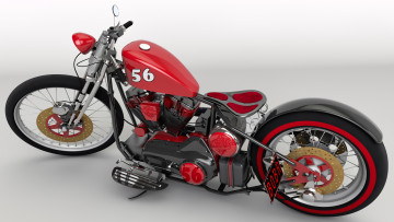 Картинка мотоциклы 3d bobber