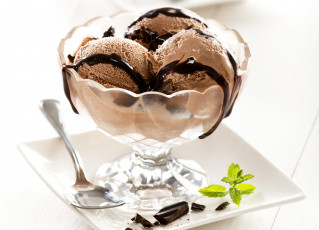 Картинка еда мороженое +десерты шоколад шарики десерт dessert ice cream chocolate