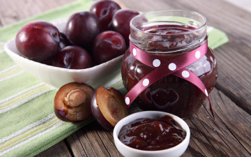 Картинка еда мёд +варенье +повидло +джем джем чернослив сливы фрукты plum