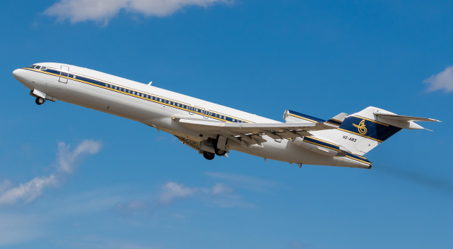 Обои картинки фото boeing 727-023, авиация, пассажирские самолёты, авиалайнер