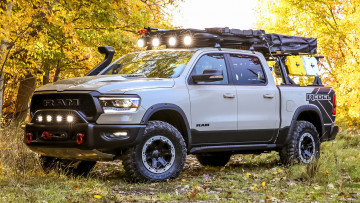 обоя автомобили, ram, 2019, ram1500, rebel, otg, concept, природа, джип, внедорожник, концепт