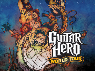 обоя guitar, hero, world, tour, видео, игры