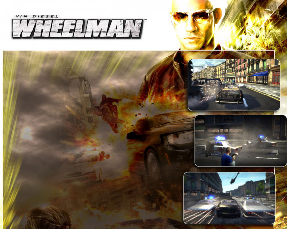 Обои картинки фото the, wheelman, видео, игры