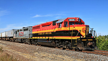 Картинка техника поезда железная дорога локомотив грузовой состав