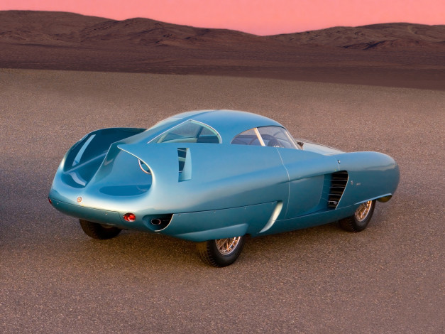 Обои картинки фото alfa romeo b a t 7 concept 1954, автомобили, alfa romeo, 1954, concept, 7, b, a, t, alfa, romeo