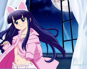 Картинка аниме tsukuyomi moon phase