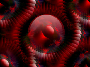 Картинка 3д графика fractal фракталы узор абстракция тёмный