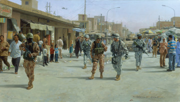 Картинка рисованные армия рисунок