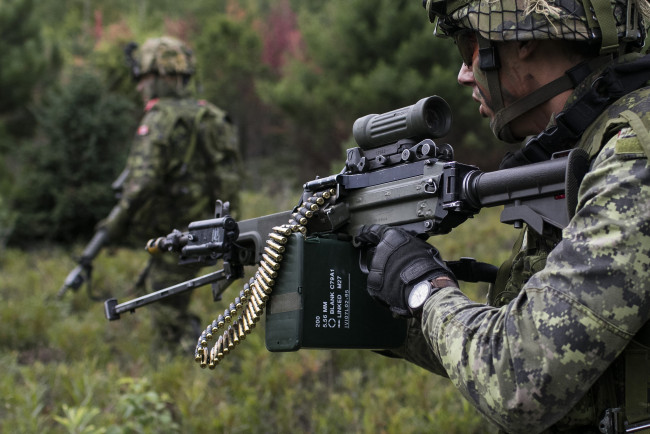 Обои картинки фото оружие, армия, спецназ, canadian, army, солдат