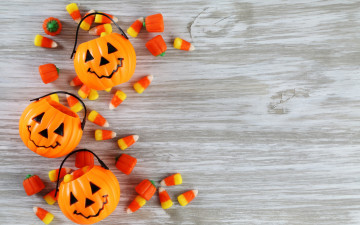 Картинка праздничные хэллоуин floor pumpkins halloween wood