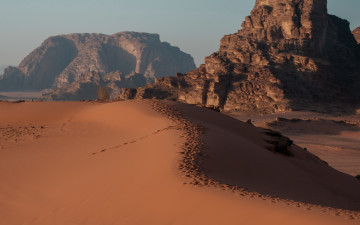 Картинка природа пустыни пустыня иордания пейзаж песок