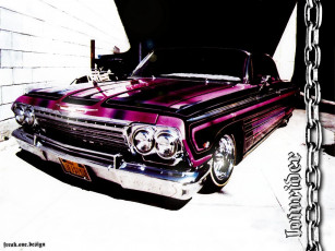 Картинка chevrolet impala lowrider автомобили