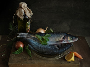 Картинка verbena рыбный день еда натюрморт